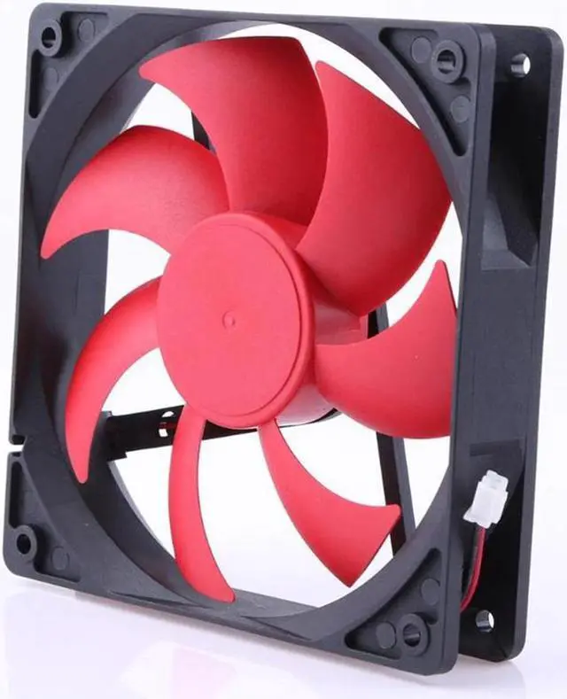 Alt view image 3 of 5 - CPU Cool Cooling Fan Cooler 12cm 120mm DC 12V 2Pin For PC Chassis Radiating