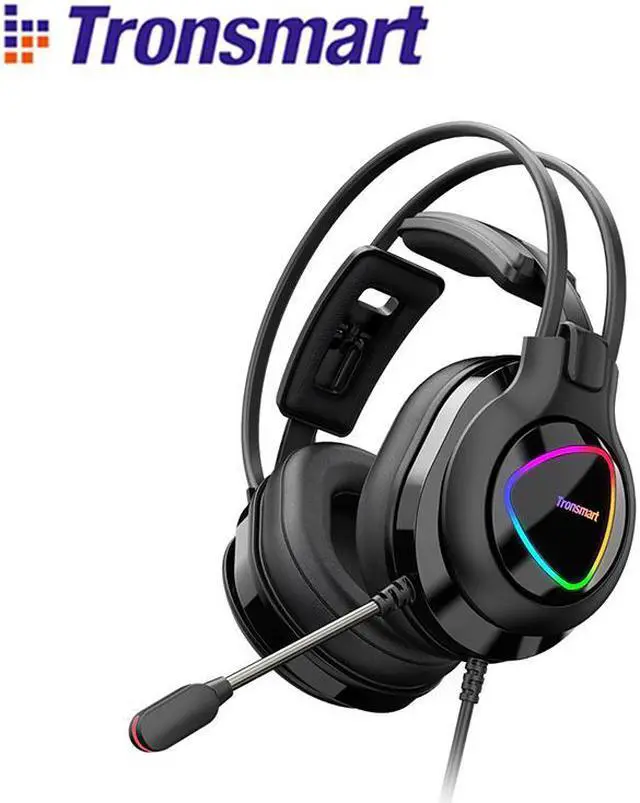 Main image of Glary Alpha Gaming Headphones ps4 Headsets Gamer with LED Lighting, 3.5mm+ USB Port for ps4, witch, Computer, Laptop