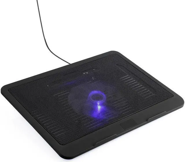 Alt view image 2 of 5 - Cooler Cooling Pad Base Notebook Cooler Computer USB Fan Stand  Cooling Pad for 14" or Below Notebook