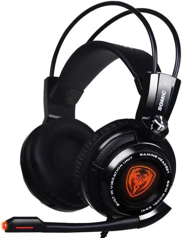 Alt view image 2 of 5 - G941 Gaming Headset for PS4, PC and Laptop, 7.1 Virtual Surround Sound USB Lightweight over Ear Headphone with Mic,Volume