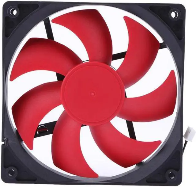 Alt view image 4 of 5 - CPU Cool Cooling Fan Cooler 12cm 120mm DC 12V 2Pin For PC Chassis Radiating