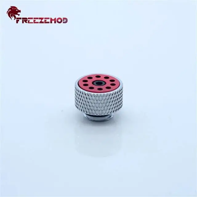 Alt view image 4 of 5 - HPQF-S1B Adjustable Automatic Exhaust Valve Computer Pc Water Cooler Fitting Water Tank Silver Body. HPQF-S1B