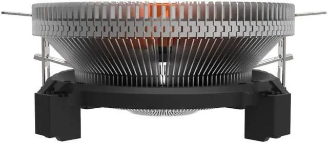 Alt view image 3 of 5 - Life Super Quiet CPU for PC Cooler Cooling Fan Heatsink for Intel LGA775 1155 AMD AM2 AM3 754