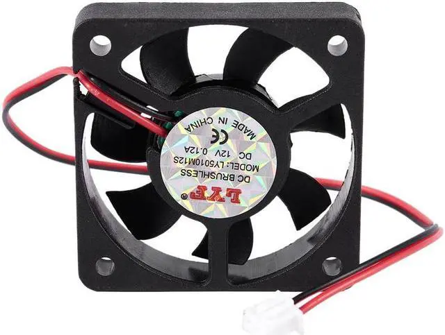Main image of 50mm 12V 2Pin 4000RPM Sleeve Bearing PC Case CPU Cooler Cooling Fan