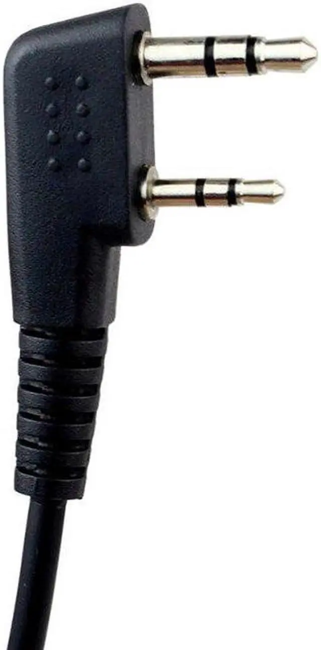 Alt view image 5 of 5 - 1 pc 2 Pin Ear Bar Earpiece Mic PTT Headset for Kenwood BAOFENG lkie Talkie UV-5R 777 888s Radio 2016 New