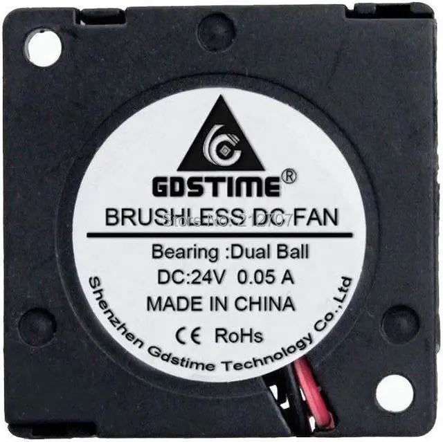 Alt view image 2 of 5 - 3010 Blower Fan Ball Bearing 30mm 3cm 30mm x 10mm Blower Cooling Cooler Fan for 3D Printer Parts