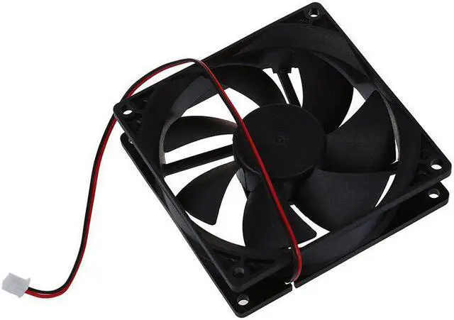 Alt view image 2 of 4 - 92mm x92mm x 25mm DC 12V 2Pin 65.01CFM Computer Case CPU Cooler Cooling Fan