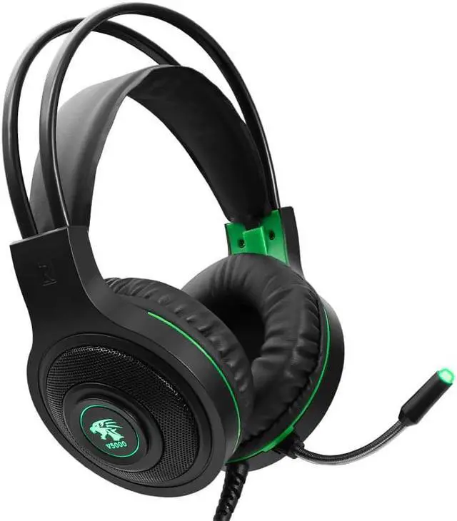 Main image of Headphones USB 3.5mm USB Wired Game Headset Professional Earphones with Mic Voice Control for Laptop Computer Gamer