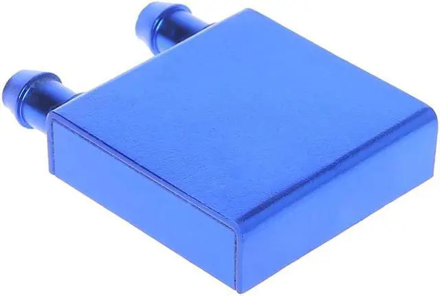 Alt view image 2 of 5 - Aluminum Alloy Water Cooling Block 40 80 120 160mm For PC Lap CPU Liquid Cooler Silver System Heat Sink