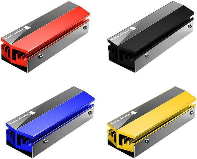 Main image of M.2 SSD NVMe Heatsink Aluminum NGFF 2280 M2 NVMe heat sink Solid State Drive Cooler for Desktop PC Computer accessories