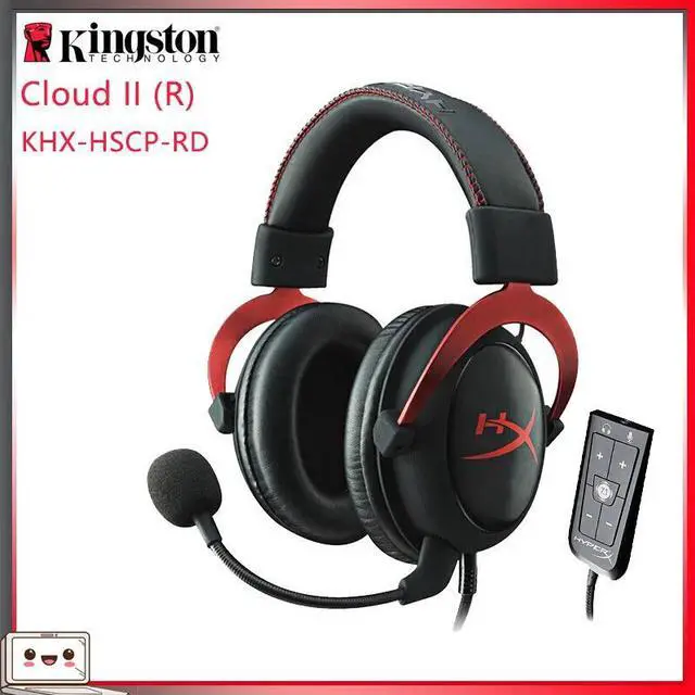 Alt view image 4 of 5 - Original  HYPERX Cloud Series  Gaming Headset or Sound card Compatible With PC/Xbox One/PS4 Earphone Headphones