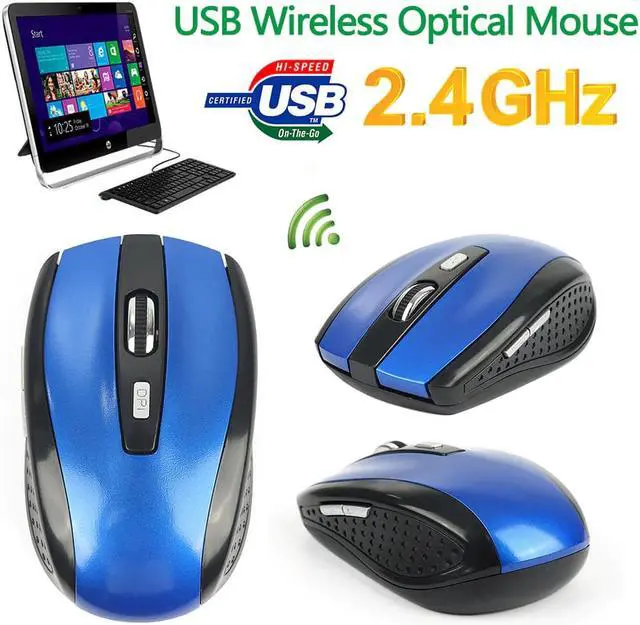 Main image of 2.4GHz Wireless Gaming Mouse 6 Keys USB Receiver Pro Gamer mice For PC Laptop Desktop Professional Computer Mouse