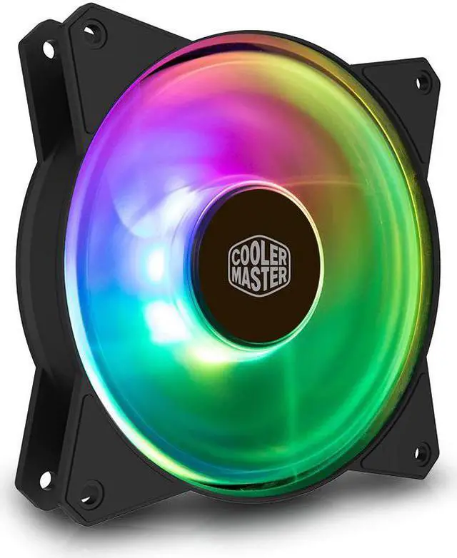 Alt view image 5 of 5 - MF120 ARGB 3in1 12cm RGB Computer Case Fan 120mm CPU Cooler Radiator Water Cooling Replaces Fans With Controller