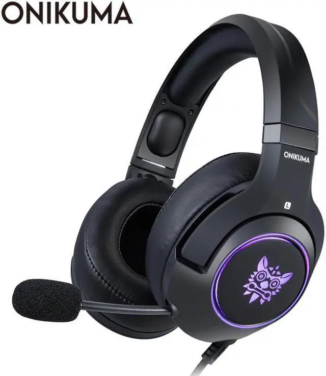 Main image of Gaming Headphones casque Wired PC Gamer Stereo Earphone Headset for Laptop/ PS4/Xbox One with Microphone Breathing Light