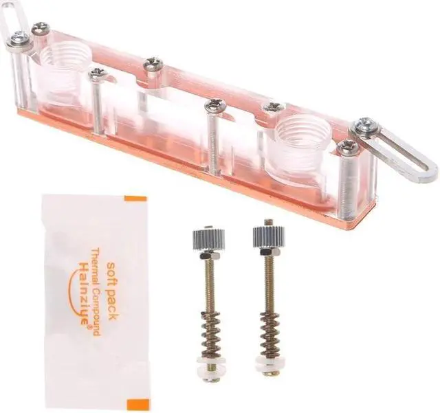 Main image of Title: Multipurpose MOS Cooler 8cm MOS Water Cooling Waterblock For Motherboard Main Board Power Supply X6HA