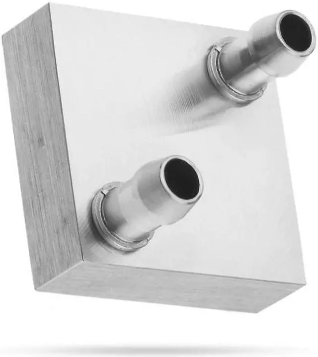 Alt view image 2 of 5 - Aluminium CPU 40*40*12mm Water Cooling Waterblock Liquid Cooler Heatsink for PC Laptop CPU Wholesale