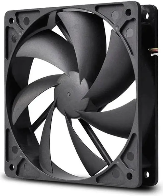 Alt view image 3 of 5 - 6cm 8cm 9cm 12cm 14cm computer case cooling fan quiet 3pin molex Interface 80mm 120mm CPU cooler fan