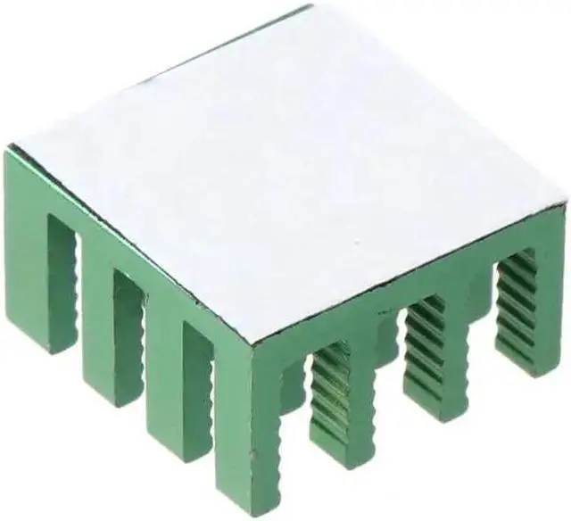 Alt view image 5 of 5 - 10PCS Aluminum Heatsink Heat Radiator Cooler for Electronic Chip Computer Heat Dissipation Cooling Pads