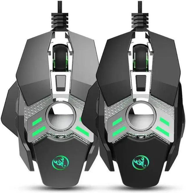Main image of Gaming Mouse Computer Game Mouse Ergonomic Gamer Mice 6400 DPI Silent Mouse Optical Backlight PC Mause 7 Button For Laptop