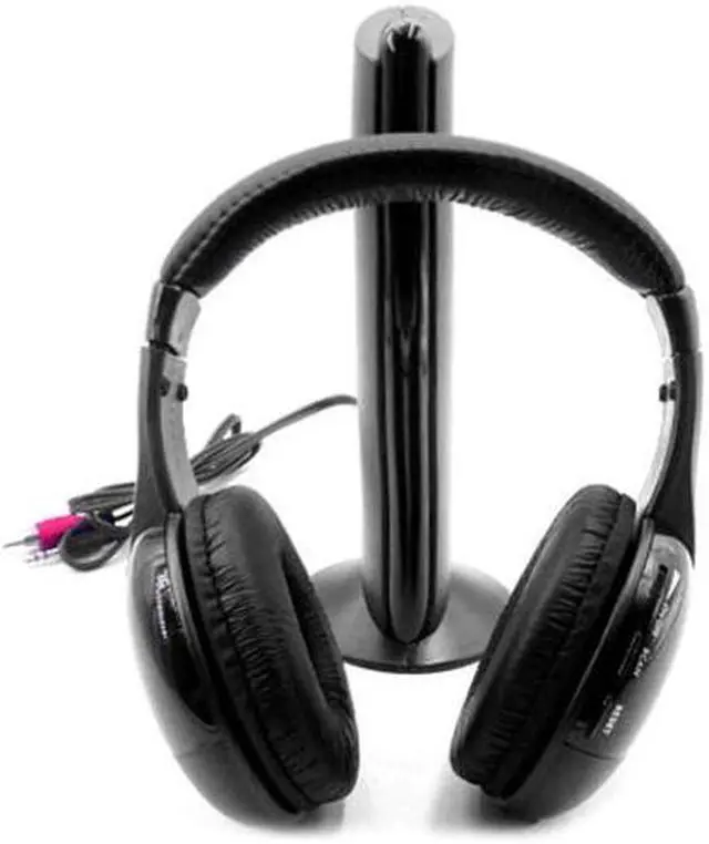 Alt view image 5 of 5 - Headphones Bluetooth Noise Cancelling Headset for Computer Gaming MP3 Player TV Headset Microphone FM Radio d40