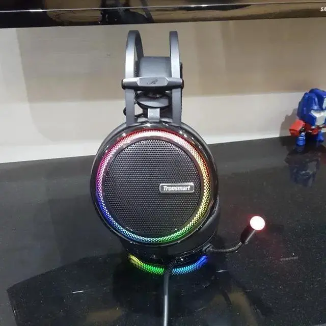 Alt view image 2 of 5 - Glary Gaming Headset PS4 Headset Virtual 7.1,USB Interface Wired PC Headphones for nintendo switch,Computer,Laptop