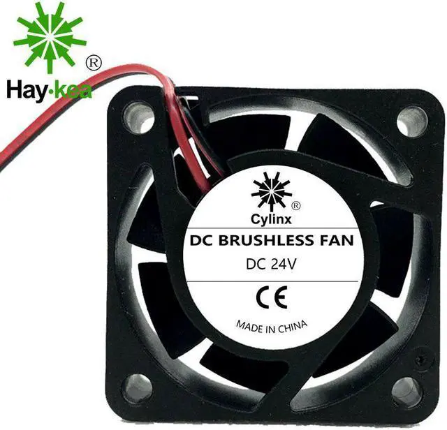 Alt view image 5 of 5 - 2 PCS 4015 Brushless Fan DC 5V 12V 24V 4cm 40mm Cooler Small Cooling Fan 40X40X15mm XH2.54-2Pin