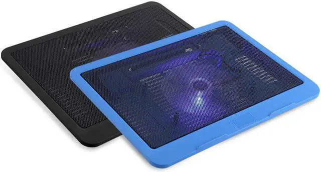 Alt view image 2 of 5 - Laptop Cooler Cooling Pad Base Notebook Cooler Computer USB Fan Stand Laptop Cooling Pad for 14" or Below Notebook