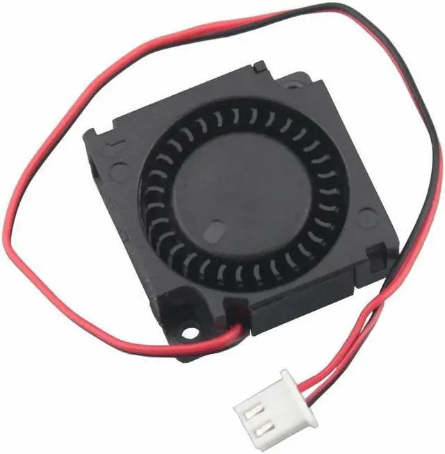 Alt view image 2 of 5 - 2pcs DC 5V 12V 24V Fans Cooling 3D Printer Cooler 30mm x 10mm Blower Fan Dual ball 3010 3cm 30x30x10mm Cooling Small Fan