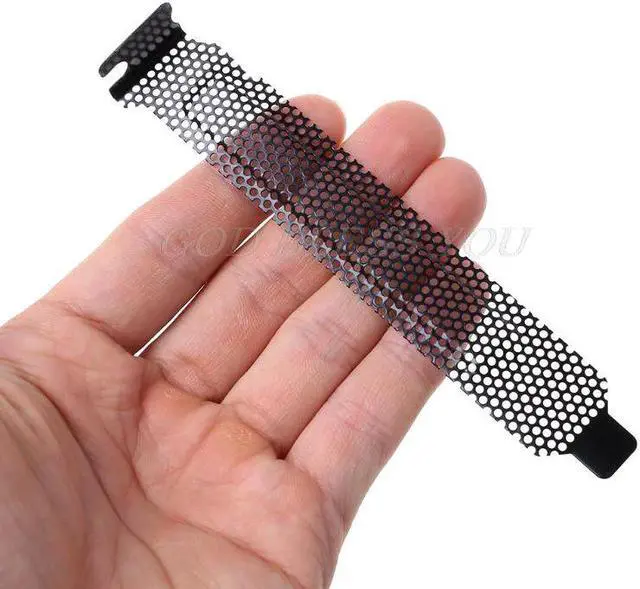 Alt view image 2 of 5 - 5PCS Ventilation Deflector PCI Slot Cover Frame Chassis Bits Block Cooling Fan Dust Filter Ventilation PC Computer Case Electric