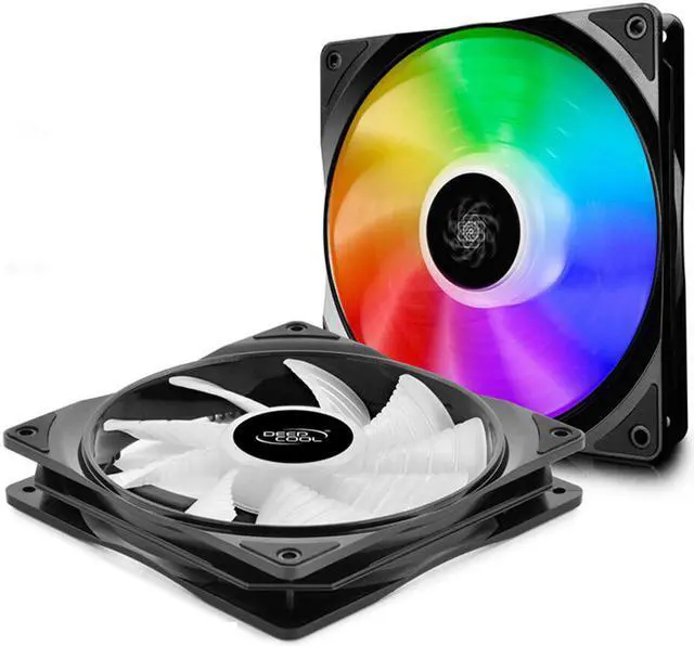 Main image of 2 in 1 CF140 140mm 5V/3PIN RGB Fan Computer Case Cooling fans CPU Liquid cooler Replace fan With controller