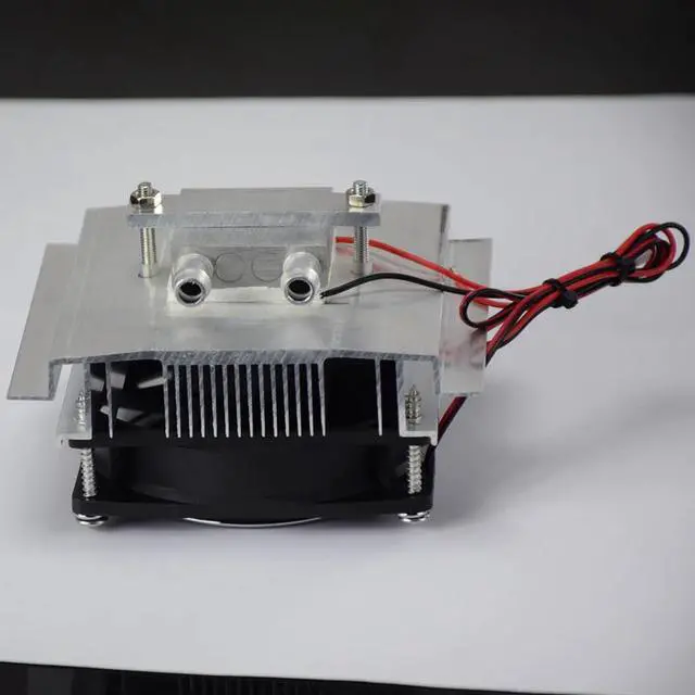 Alt view image 5 of 5 - 50W Diy Thermoelectric Cooler Cooling System Semiconductor Refrigeration System Kit Heatsink Peltier Cooler For 15L Water