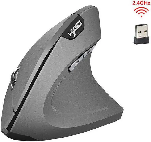 Alt view image 2 of 5 - Wireless Gaming Mouse 2.4G Ergonomic Vertical Mouse 800/1600/2400DPI Computer 5D Optical Mice Mause  For PC Laptop