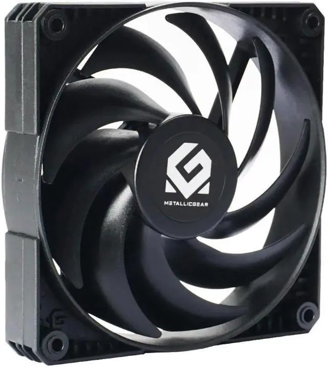 Alt view image 3 of 5 - 120mm Computer Chassis Cooler Fan Heatsink Universal 4Pin PWM PC Case Cooling Radiator for Computer Chassis