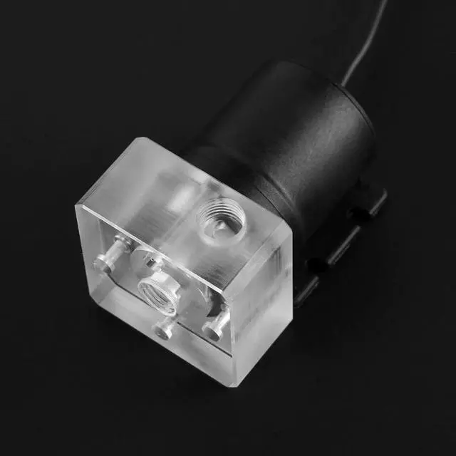 Alt view image 5 of 5 - Water Tank G1/4 Thread 19W Sc600 Pump Computer Water Cooling Radiator Water Cooling Cooler For Computer Cpu