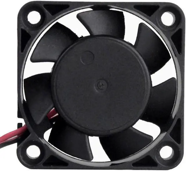 Alt view image 3 of 5 - 2Pcs  DC 24V 12V 5V 40mm x 40mm x 10mm 2-Pin Ball Bearing Computer PC Case Cooling Fan 4010