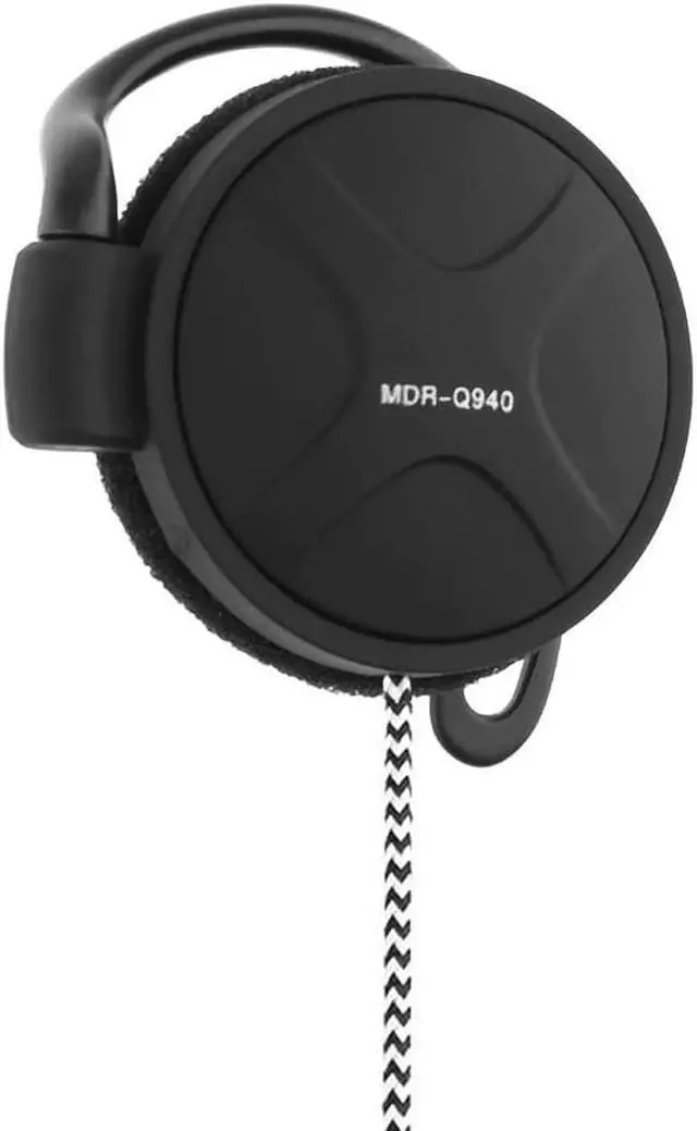 Alt view image 3 of 5 - 3.5mm Gaming Headset  WiredOn-Ear Sports Headphones Ear-hook Music Earphones for Smartphones Tablet Laptop Desktop PC