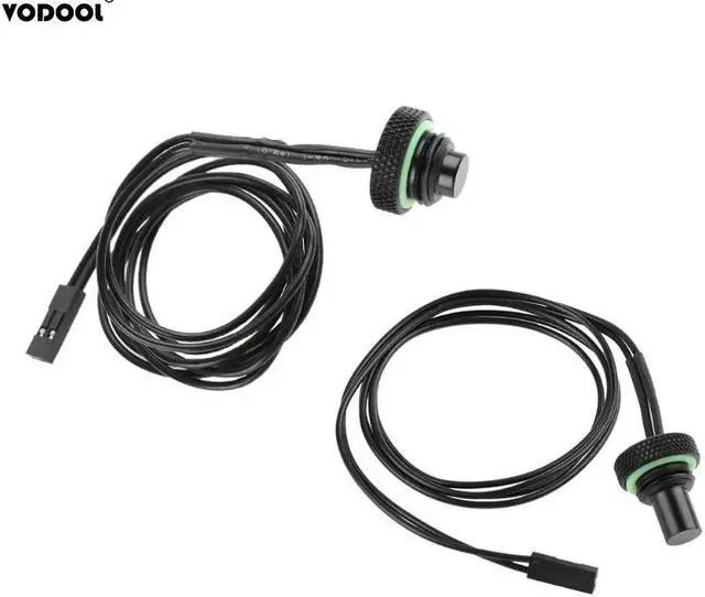 Main image of G1/4 Temperature Measurement Water Stop Sealing Plug TCWD-V1 10K built-in Thermistor Water Cooling PC Computer System