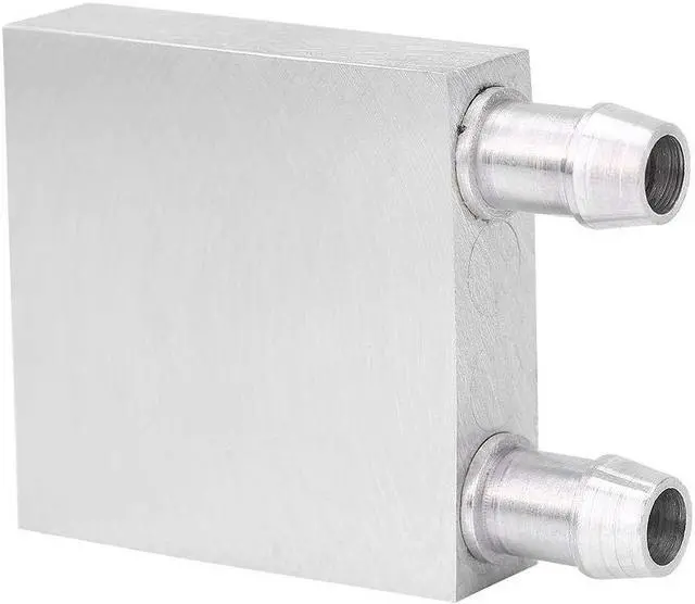 Alt view image 2 of 5 - Spared Heat Sink Home Replacement CPU Radiator Laptop Polished Aluminum Liquid Brazing Cooling Block PC Computer Industrial