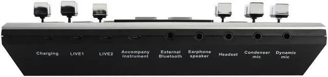 Alt view image 4 of 5 - Microphone Studio Audio Mixer Excellent Quality Music Professional Audio USB Headset Webcast Karaoke Live Sound Card F8