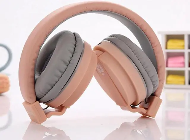 Alt view image 3 of 5 - Fashion Cute Headphone Candy Color Foldable Kids Headset With Mic Earphone 3.5MM For MP3 PC iPod iPad Phone Girl Children