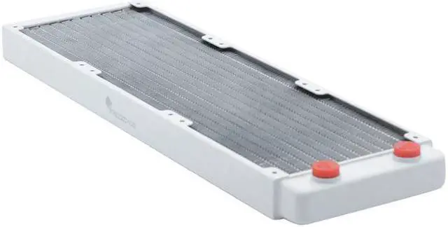 Main image of TSRP-WP360 360mm Computer Pc Water Cooler Piano Paint White Copper Radiator Cpu Heat Sink