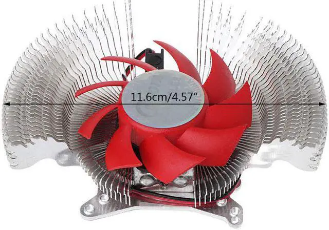 Alt view image 3 of 5 - PC Computer Video Card Cooler Cooling Fan Heatsinks For NVIDIA ATI Geforce