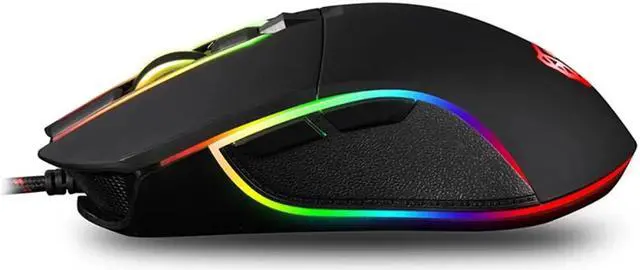 Alt view image 2 of 5 - V30 Professional USB Wired Gaming Mouse 3500DPI Optical Mice Backlit Port  Android IOS Linux With LED Backlit Disply