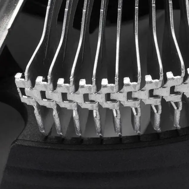 Alt view image 3 of 5 - Noise Radiator Home Cooling Fan Desktop Computer Accessories Air Heatsink Office Stable RGB Luminous CPU Cooler For Intel