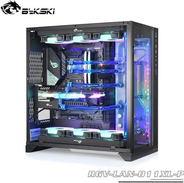 Alt view image 2 of 5 - Waterway Board Deflector Water Cooling Program Channel Board Distro Plate For Cooler Master LianLi O11 Dynamic XL Chassis