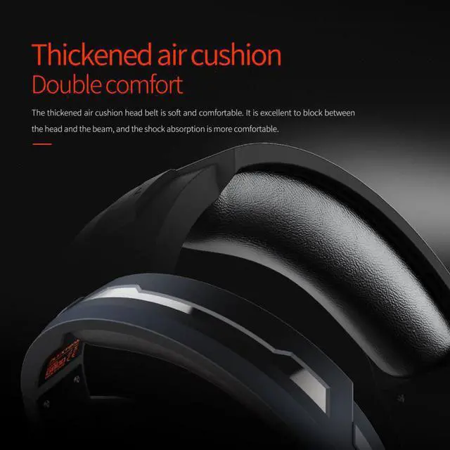 Alt view image 4 of 5 - Gaming Headset Wired Headset Oise-cancelling Headphones With Extension Cord Earphone For Mp4 / PS4 / PS3 / Switch