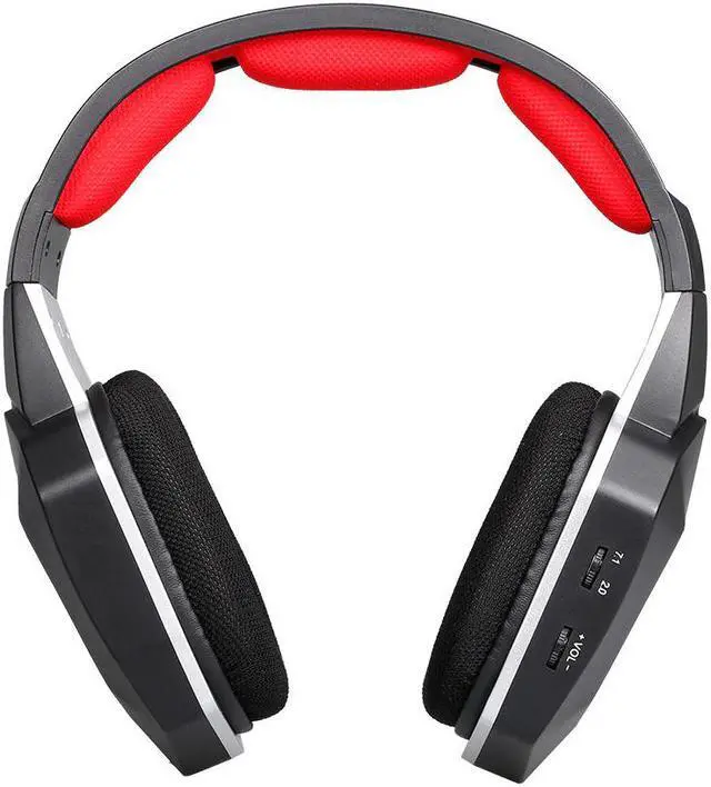 Alt view image 3 of 3 - Wireless Gaming Headset 2.4GHz Optical Gaming Headphone With Microphone for PS4/PC/Mac PUBG