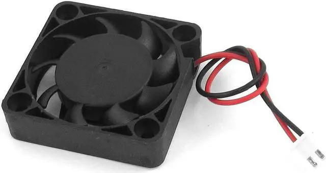 Alt view image 5 of 5 - 2pcs Cooling Fans 12V Mini Cooling Computer Fan - Small 40mmx10mm DC Brushless 2-pin Laptop Cooler for PC Case l0914#2