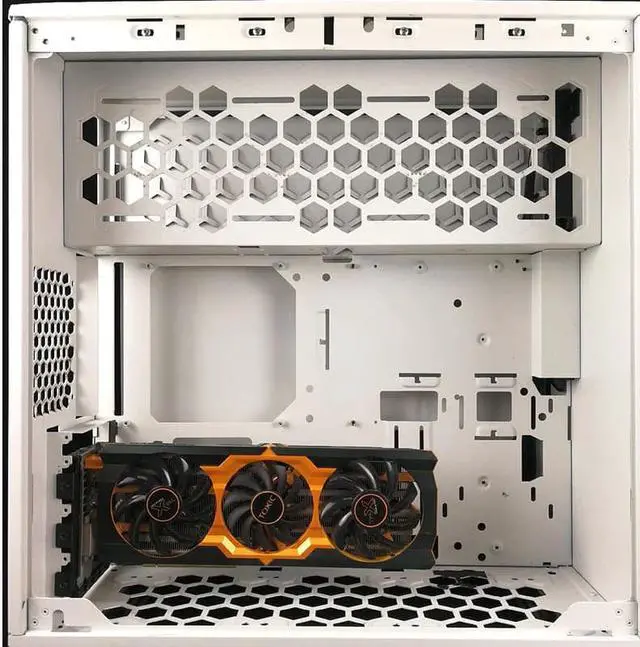 Alt view image 2 of 5 - VGA Card Holder Aluminum  Card Side Converted Support Computer Cooling Cooler Radiator Bracket