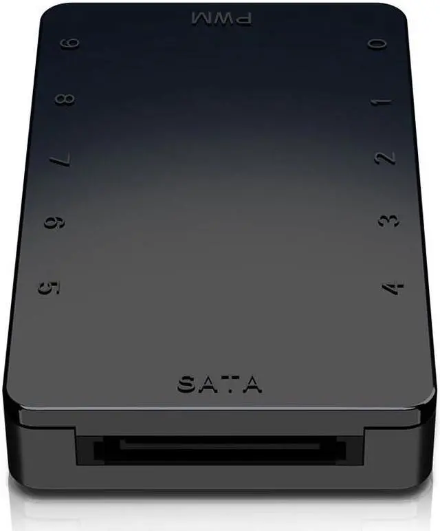 Alt view image 5 of 5 - 1 to 10 4PIN SATA PWM CPU Cooler Case Cooling Fan Cable Hub Splitter Adapter Magnet adsorption